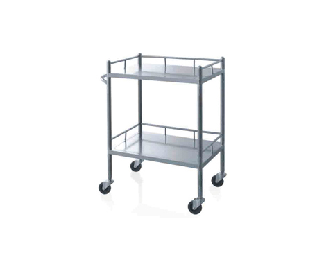 Stainless steel equipment trolley