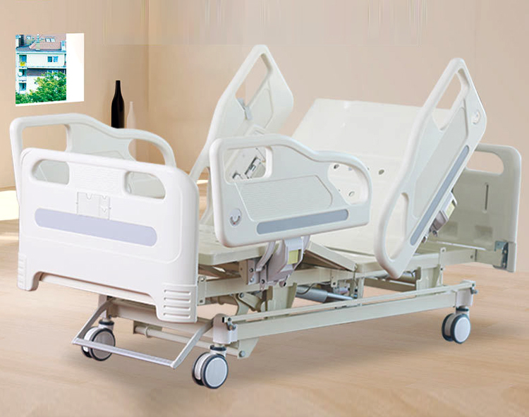 Five function electric home care bed